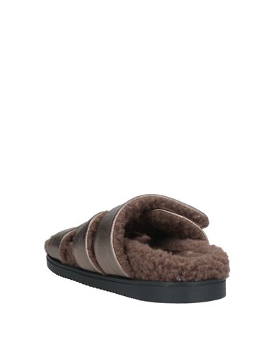 Woman Sandals Bronze Size 9 Leather