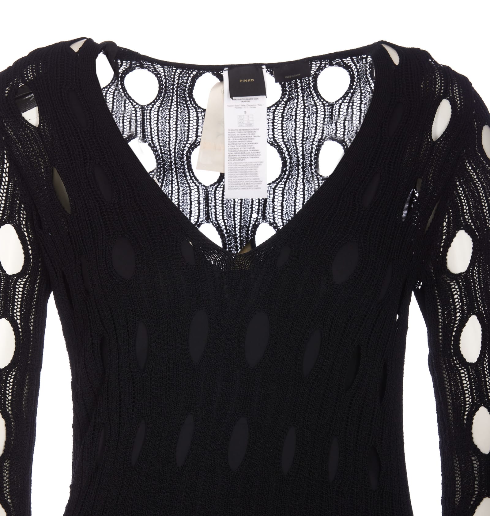 Long Perforated Dress