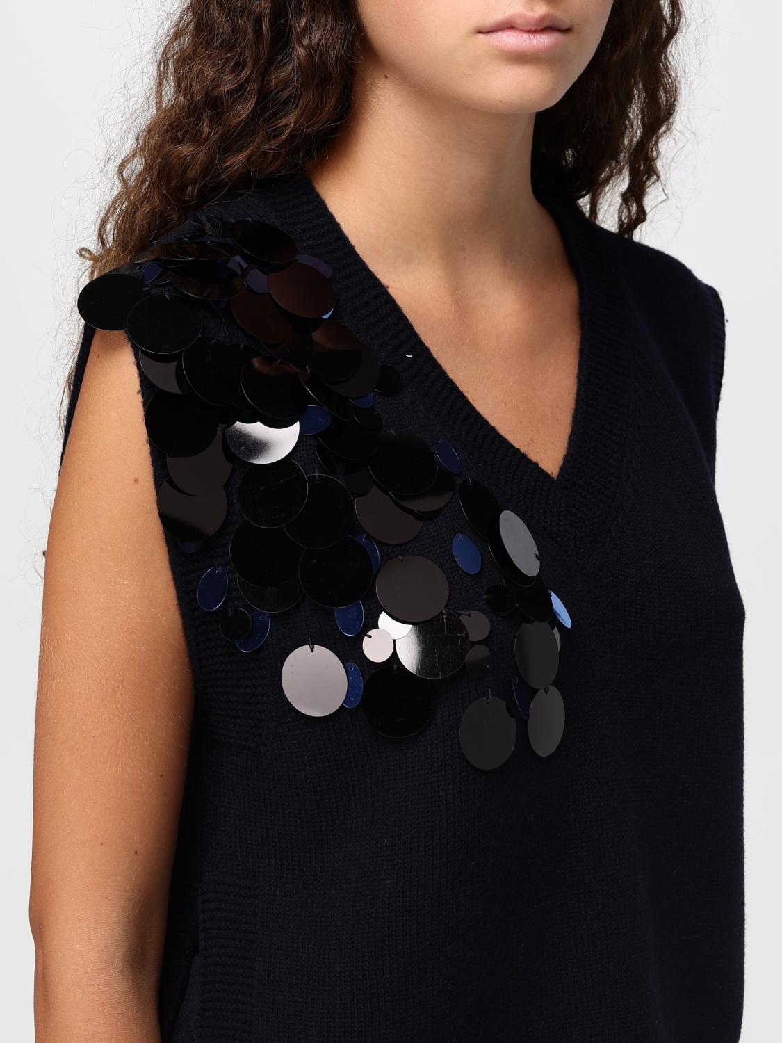 Waistcoat LIVIANA CONTI Woman color Blue