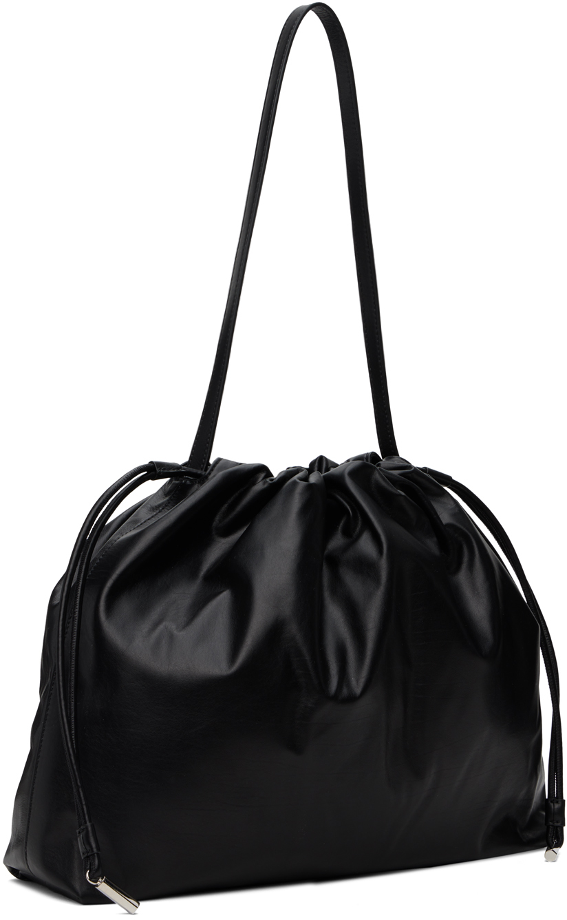 The Row Black Angy Shoulder Bag