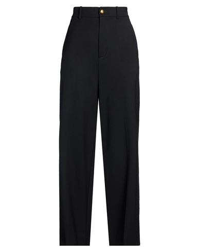 P. a.r. o.s. h. Woman Pants Black Size L Virgin Wool, Elastane