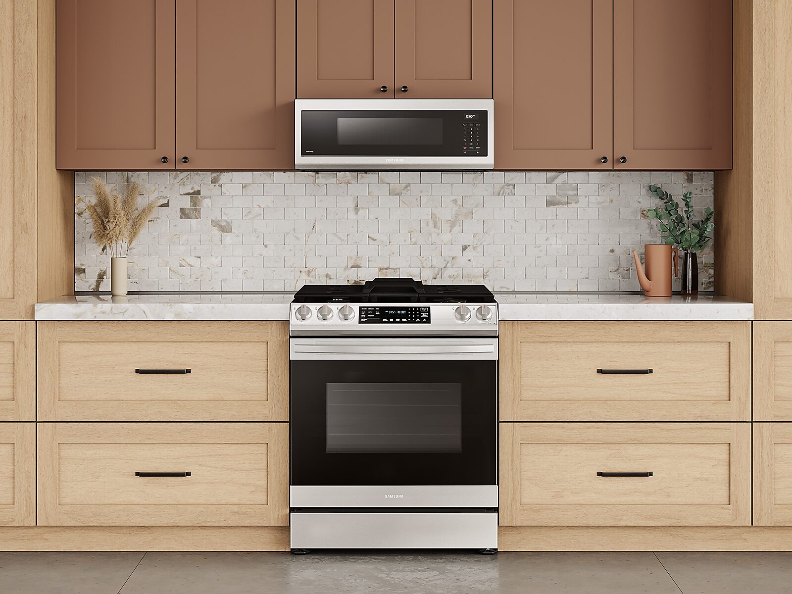 1.1 cu. ft. Smart SLIM Over-the-Range Microwave with 550 CFM Hood Ventilation, Wi-Fi & Voice Control in Stainless Steel(ME11A7710DS/AA)