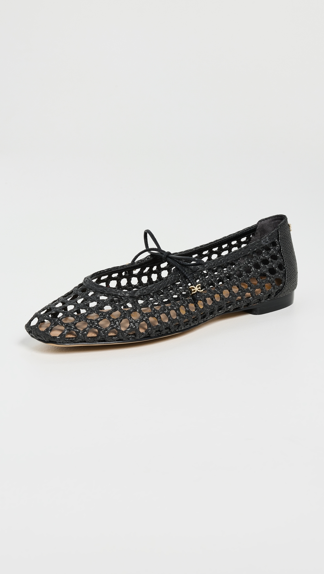 Sam Edelman Marcie Woven Mary Jane Flats Black