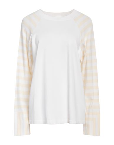 Liviana Conti Woman Sweater Ivory Size 6 Viscose, Polyamide
