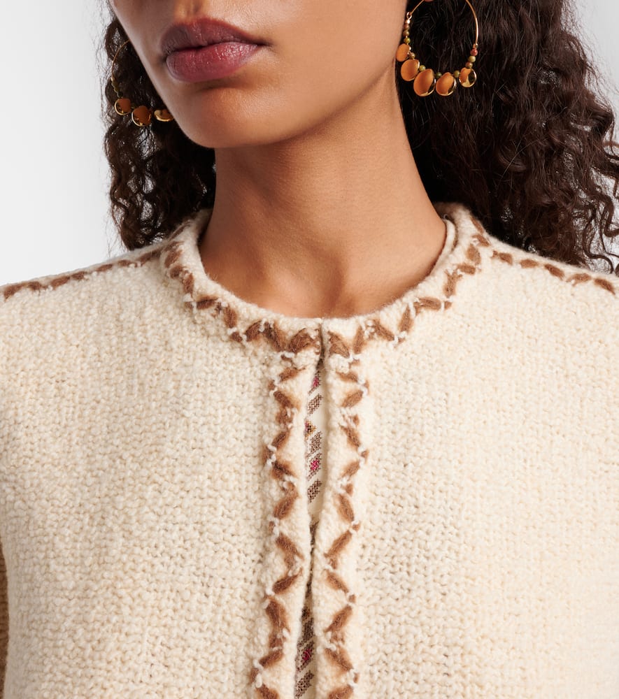 Rochelle wool-blend tweed cardigan