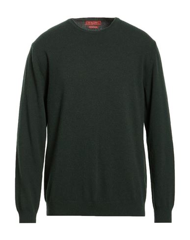 Man Sweater Dark green Size XXL Wool, Cashmere
