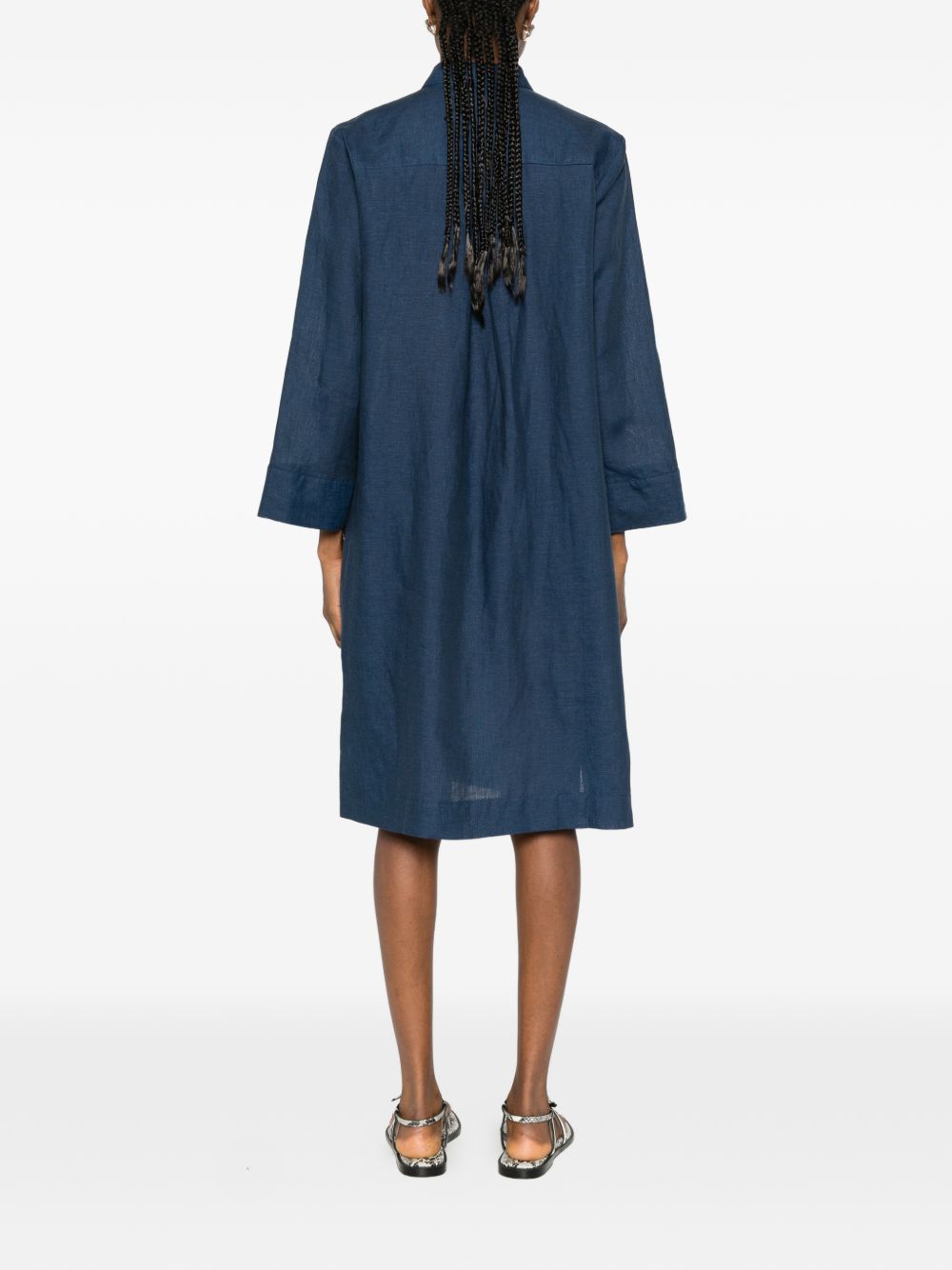 Robe chemisier en lin Archivio