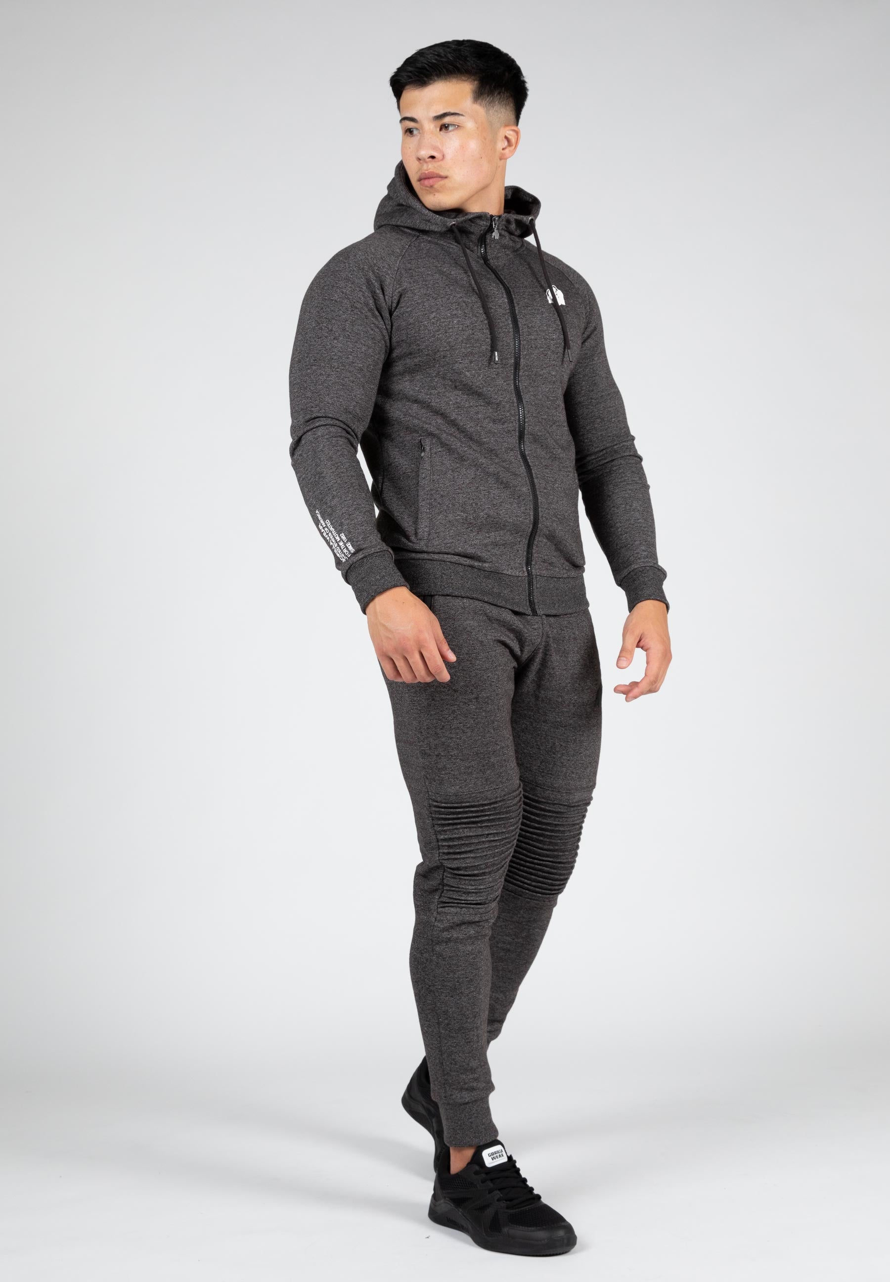 Payette Zipped Hoodie - Gray