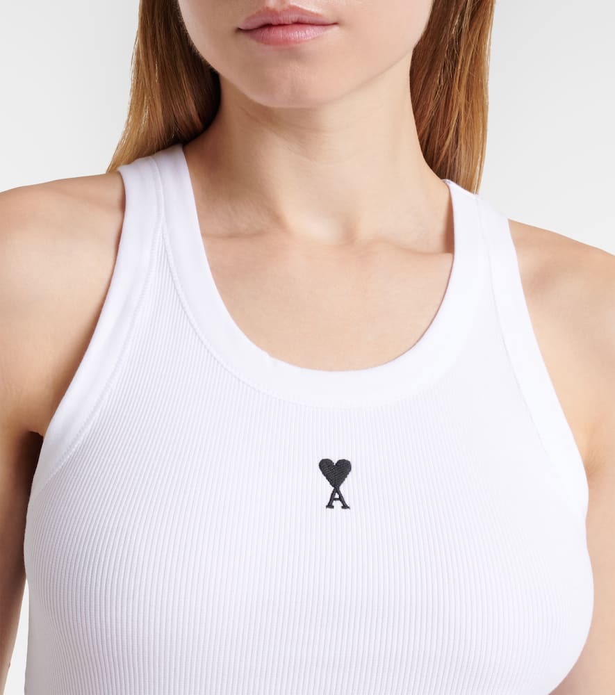 Ami De Caur cotton jersey tank top