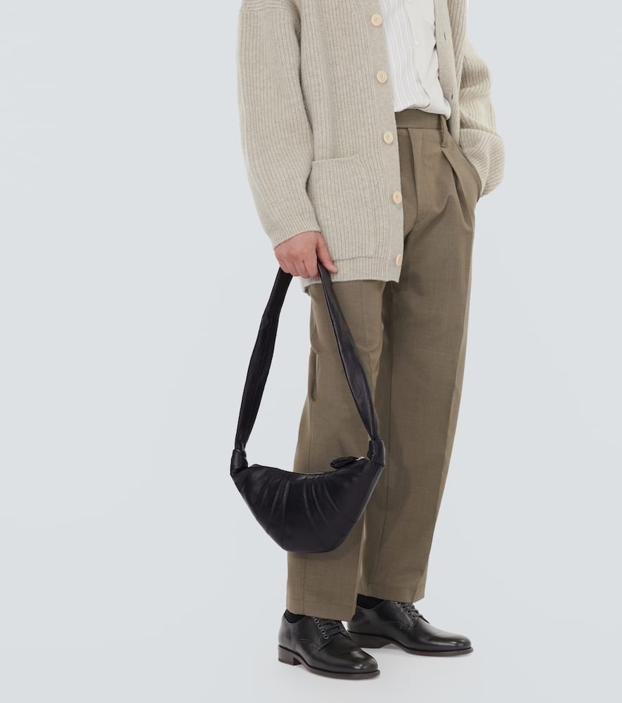 Lemaire Croissant Small leather shoulder bag