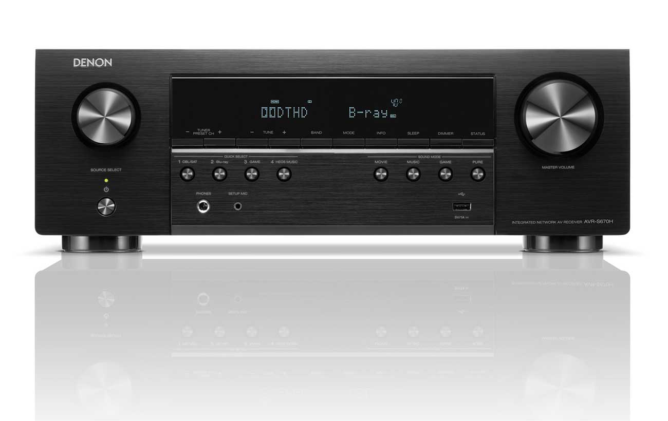 A/V Receiver 5.2-Channel 8K with HEOS Built-in