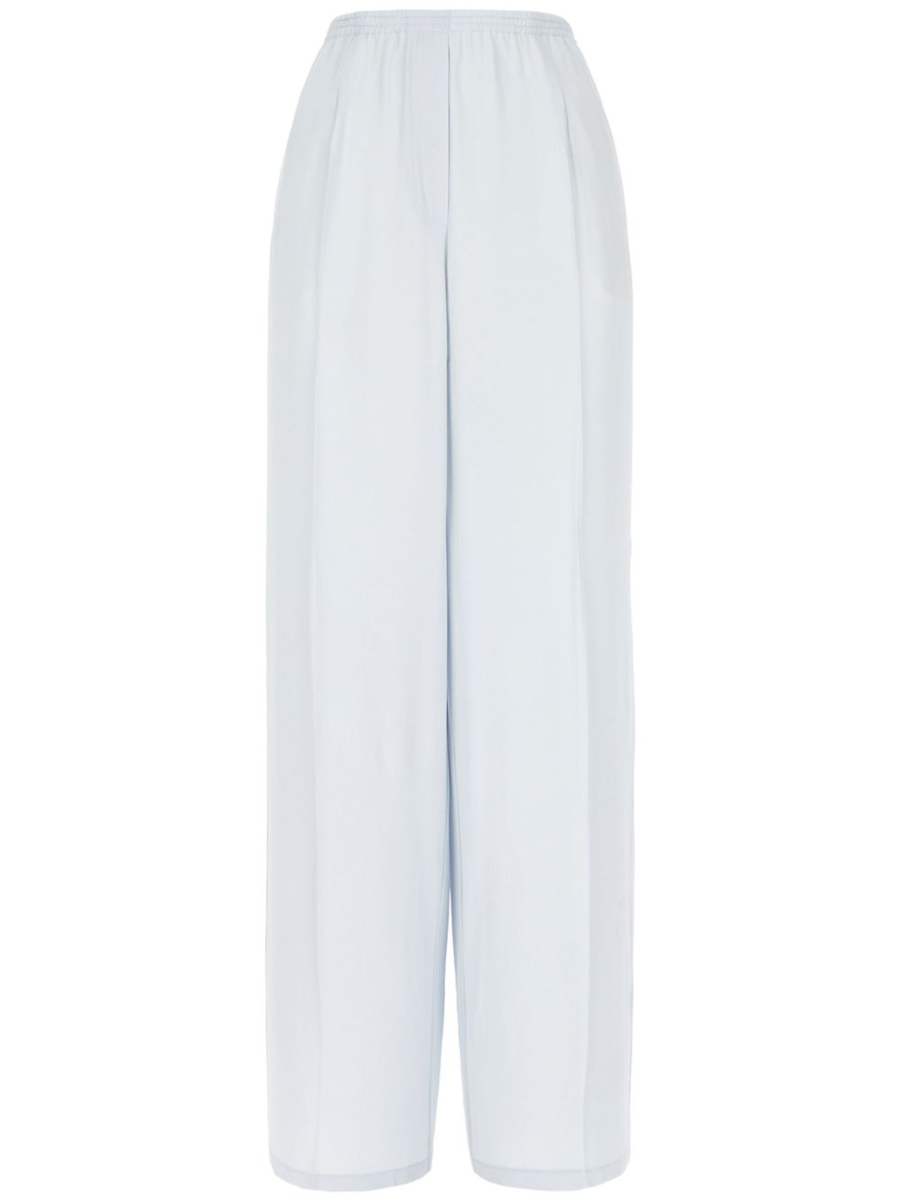 Elasticated-waistband trousers - Blue