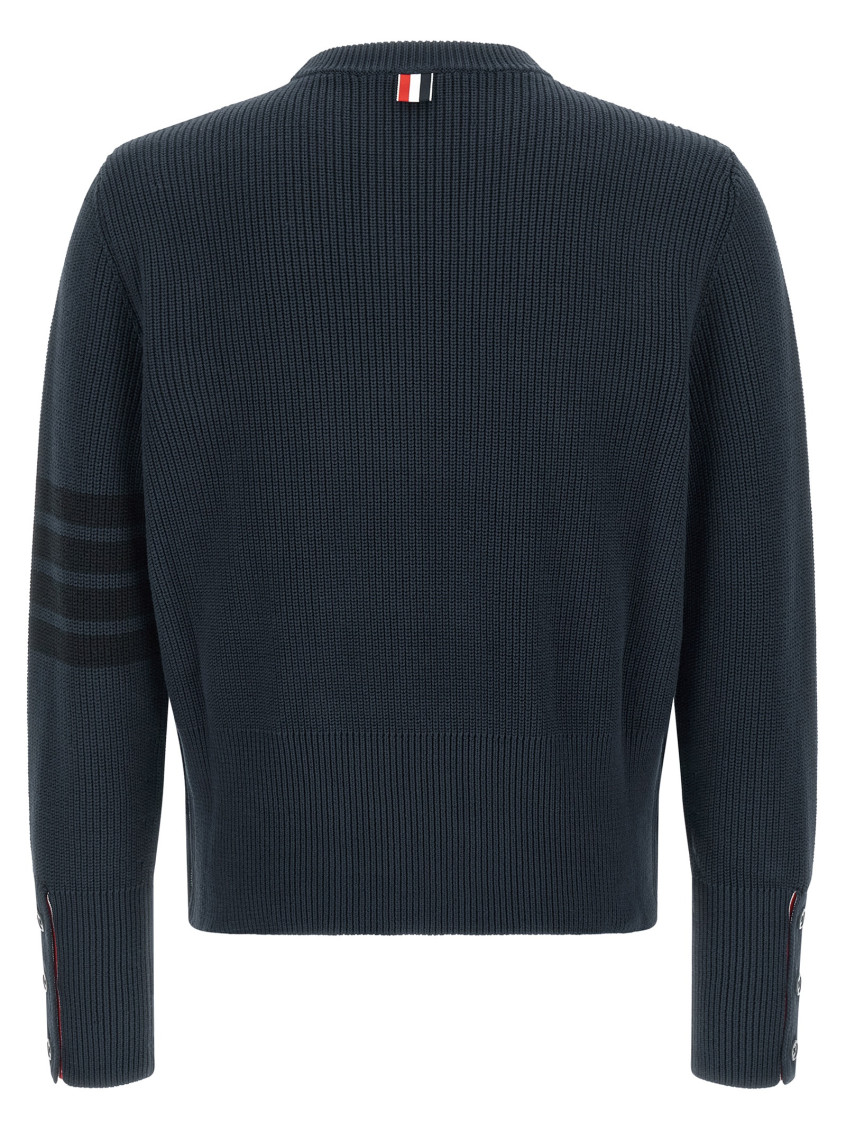 Cotton Sweater Knitwear Blue