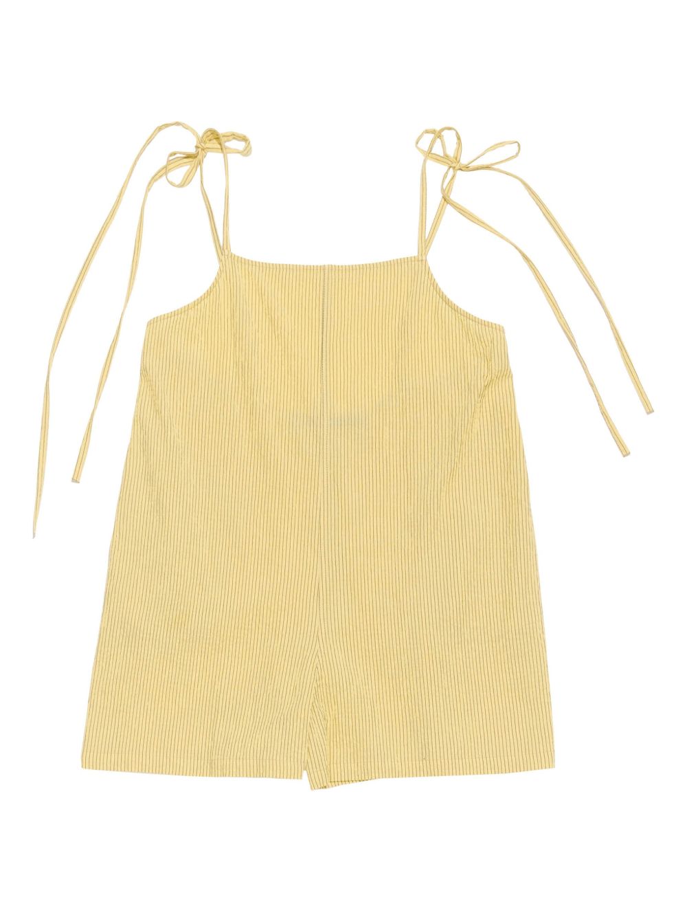 Bimba y Lola striped jumpsuit - Yellow