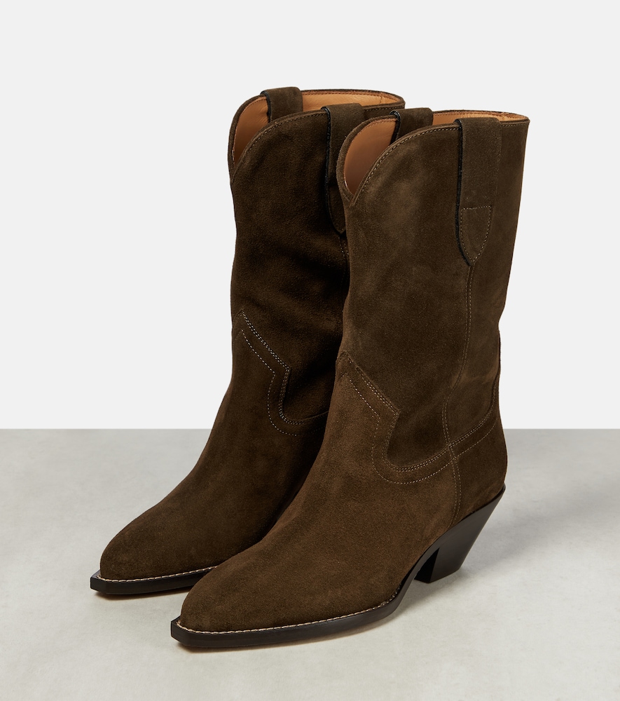 Dahope suede cowboy boots