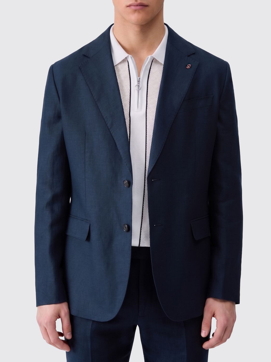 Blazer Men color Blue