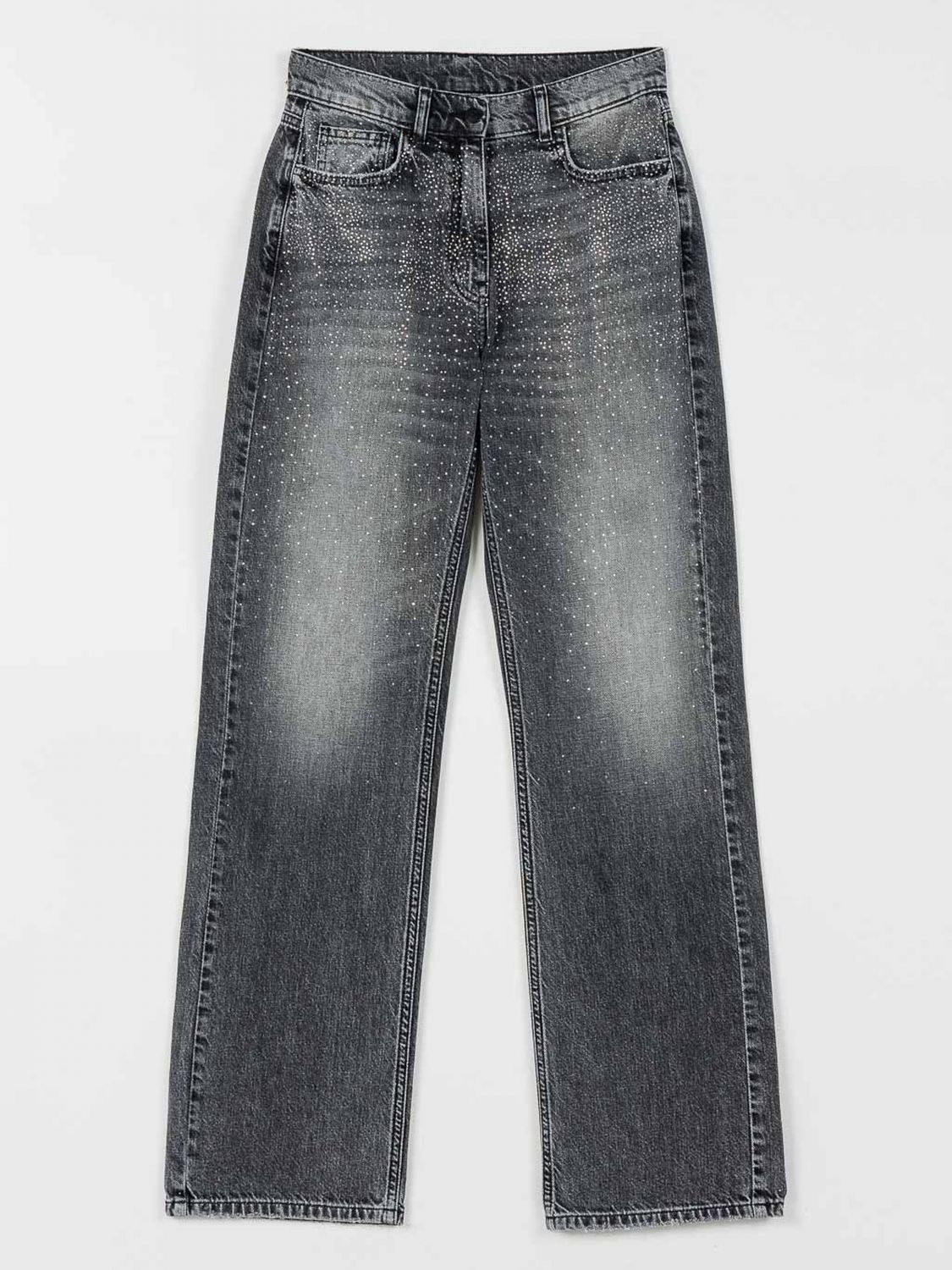 Jeans Woman color Grey