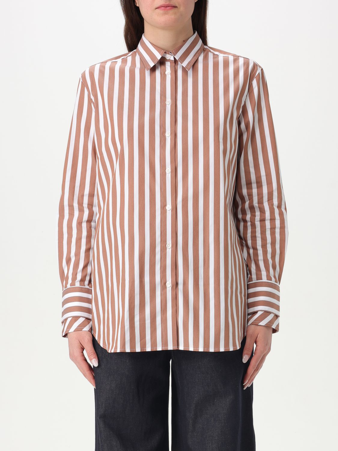 Shirt FAY Woman color Brown