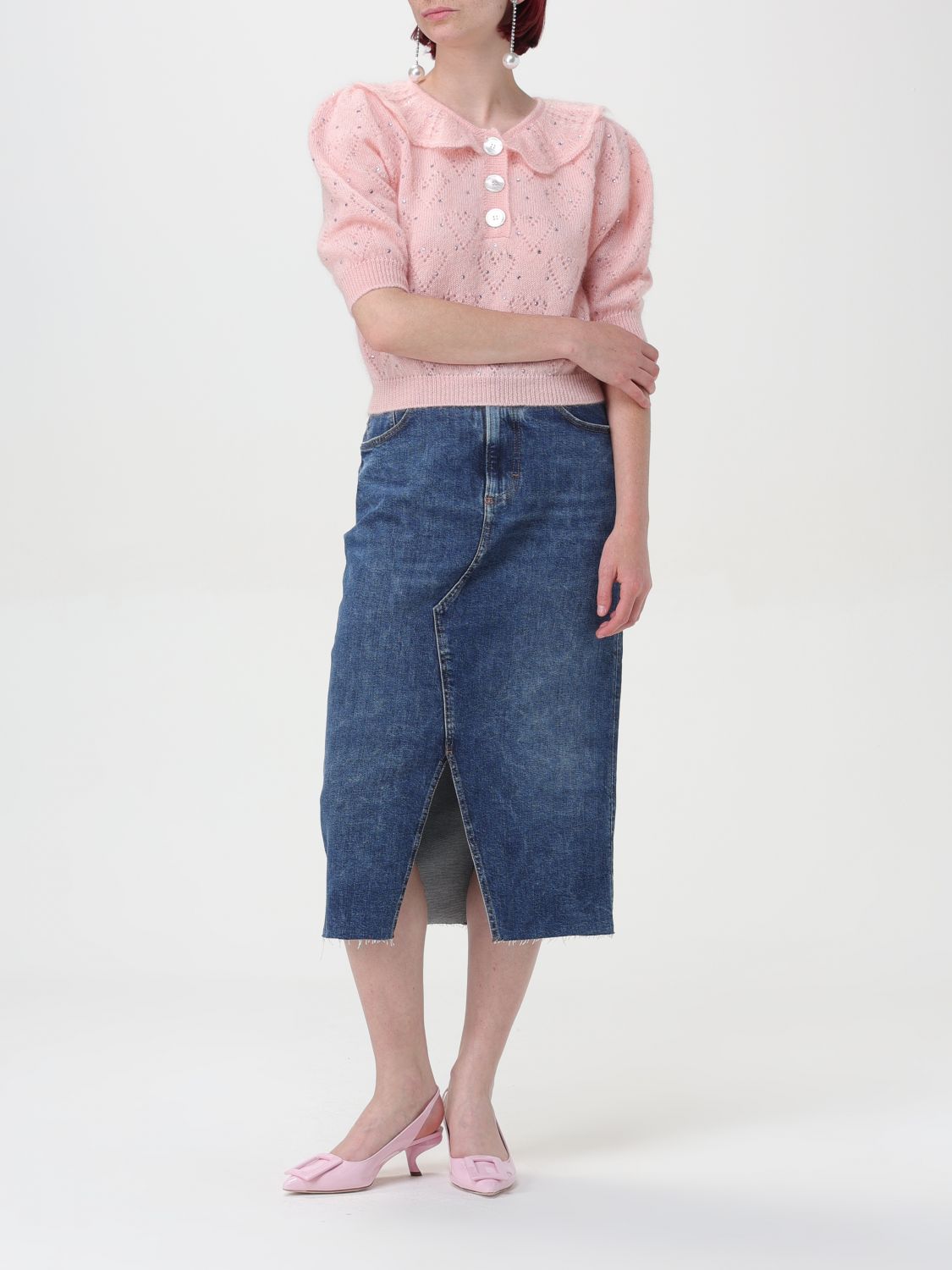 Cardigan Woman color Pink