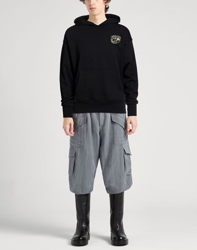 Man Sweatshirt Black Size L Cotton
