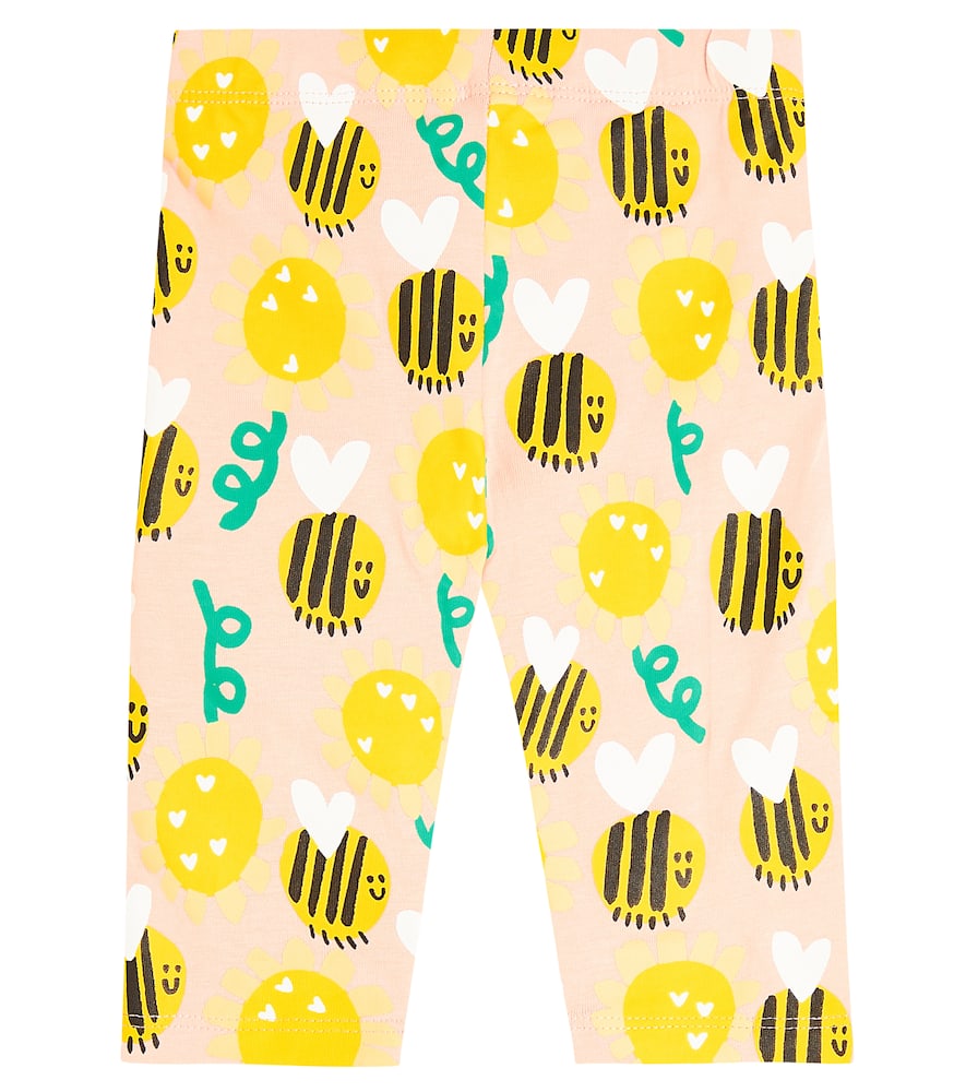 Stella McCartney Kids Baby printed cotton jersey leggings