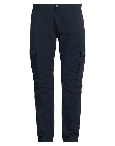 Man Pants Navy Size 30 Cotton, Elastane