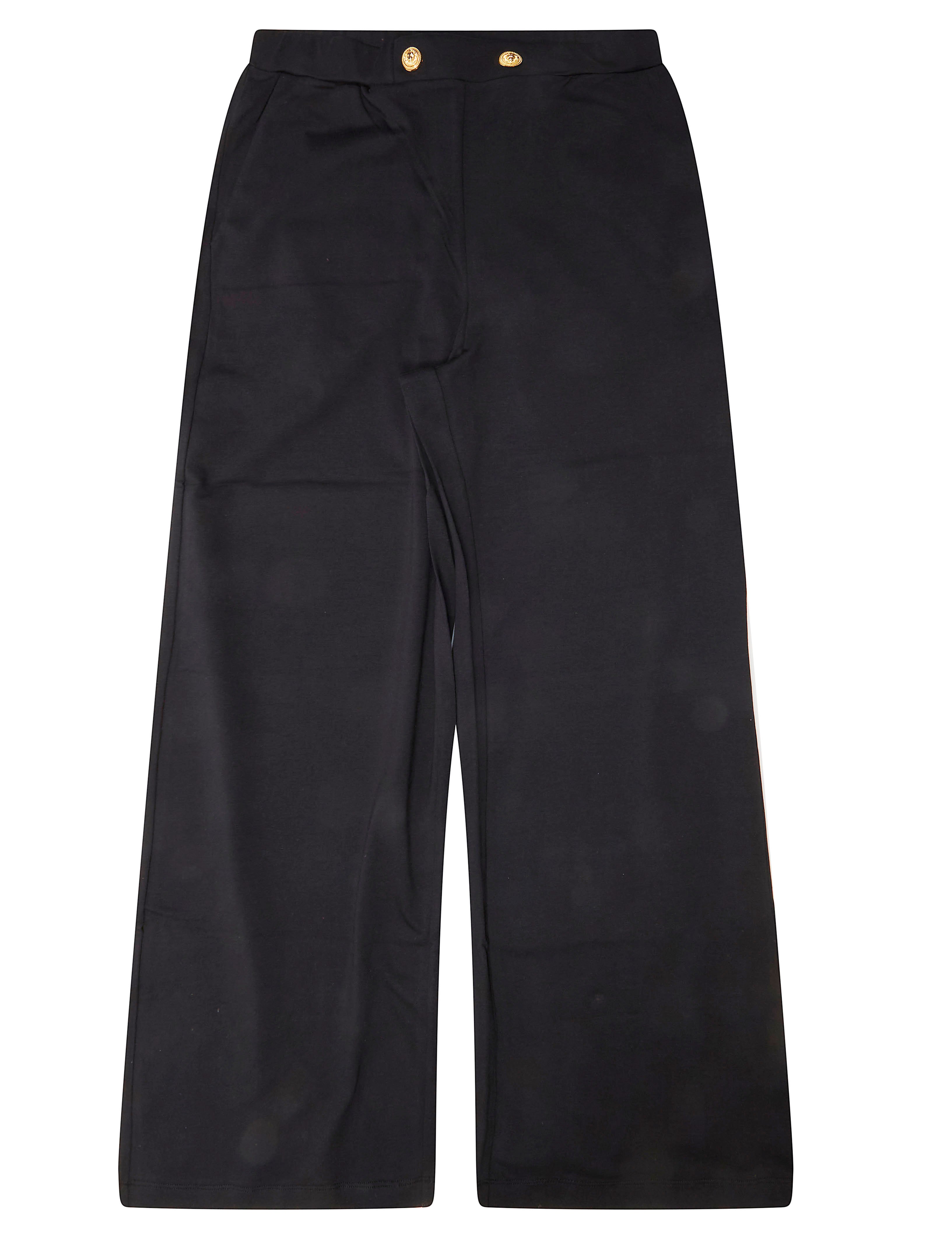 Mini Trousers T-Shirt with Gold Buttons