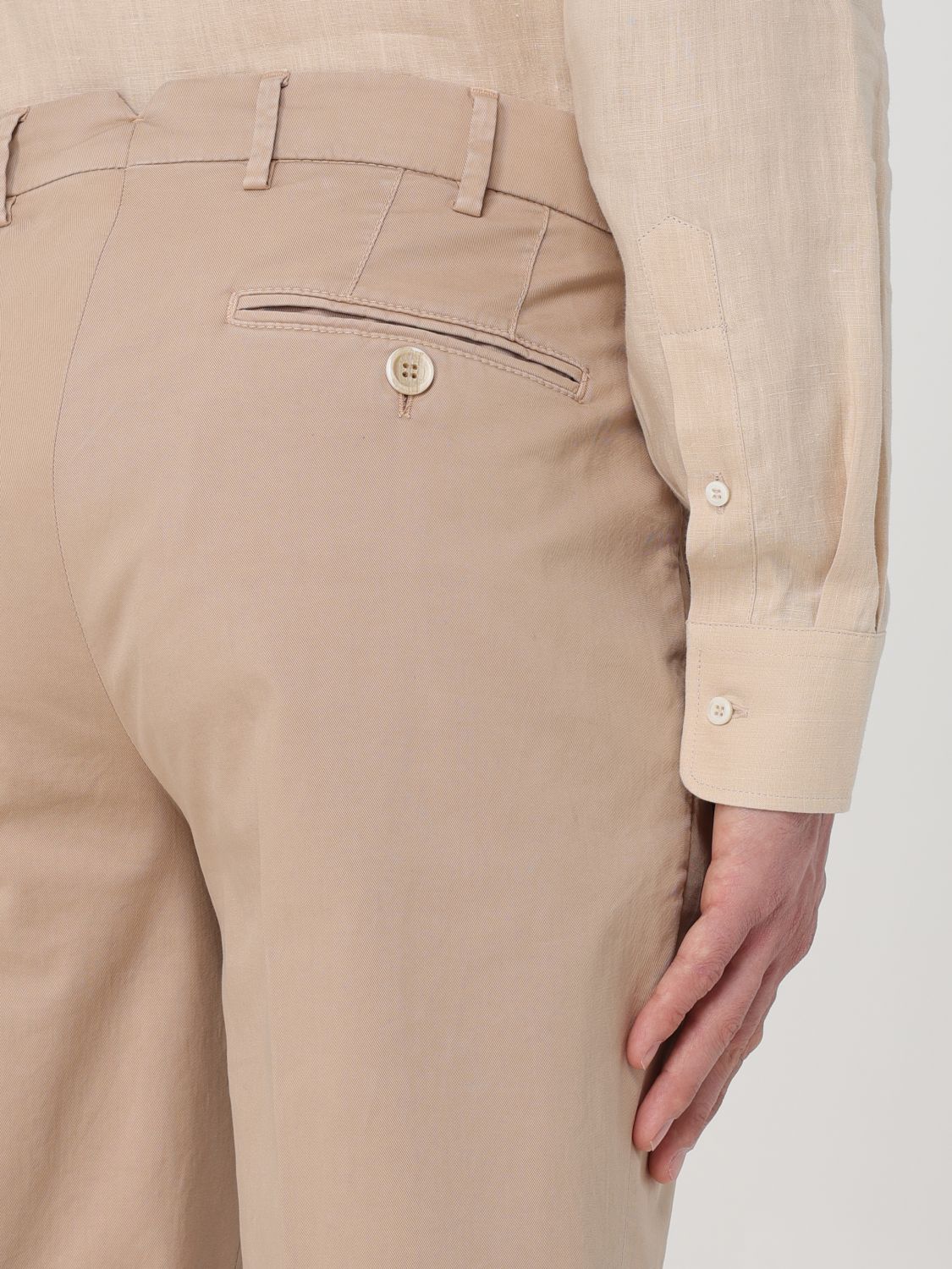Pants Men color Camel