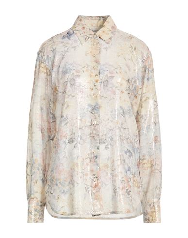 Woman Shirt Pastel yellow Size S Polyester