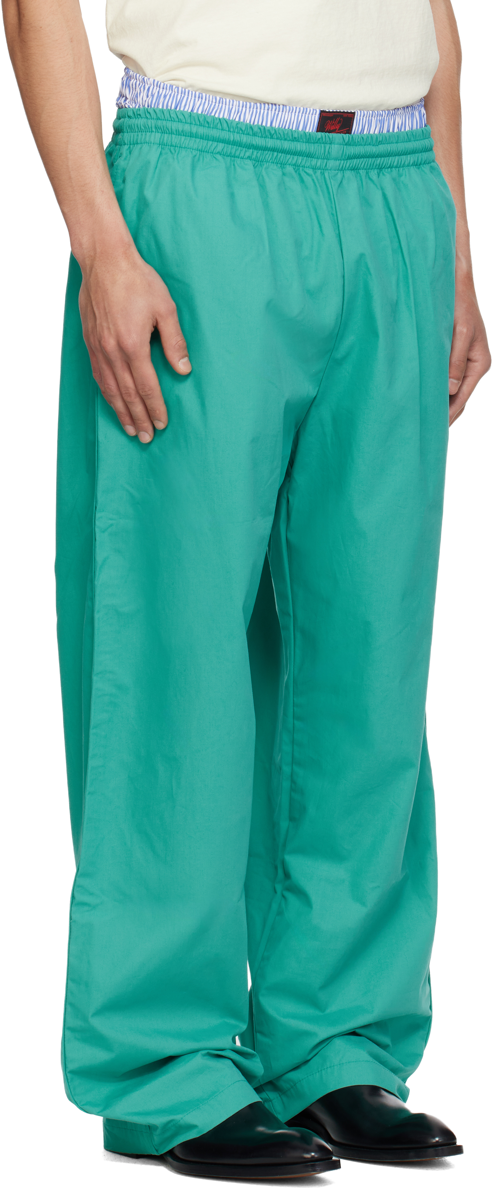 Blue Ruff Rider Track Pants