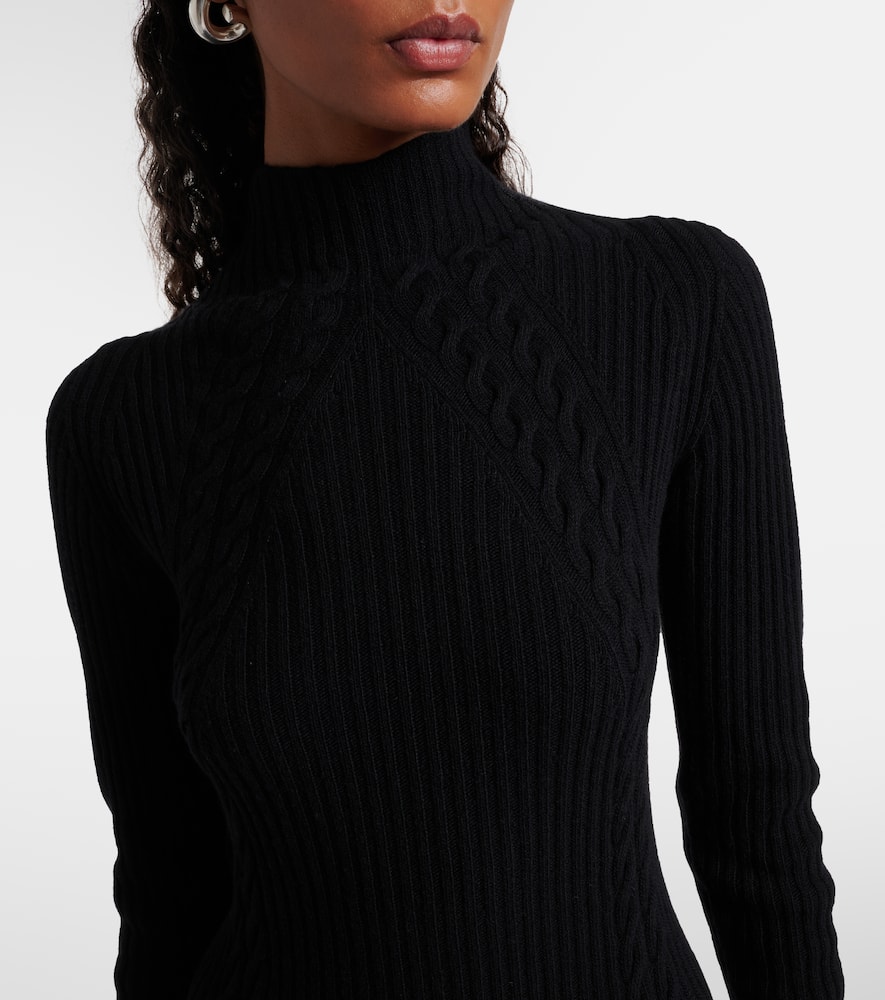 Zelanda wool and cashmere midi dress