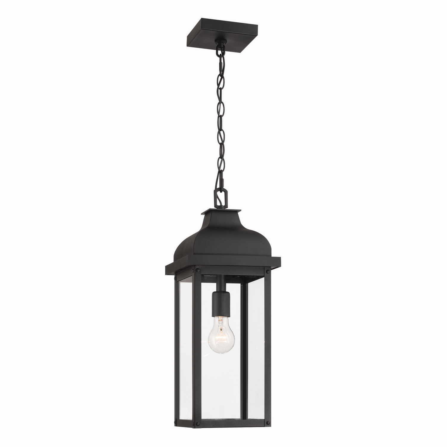 Black Outdoor Pendant from the Madrid Collection