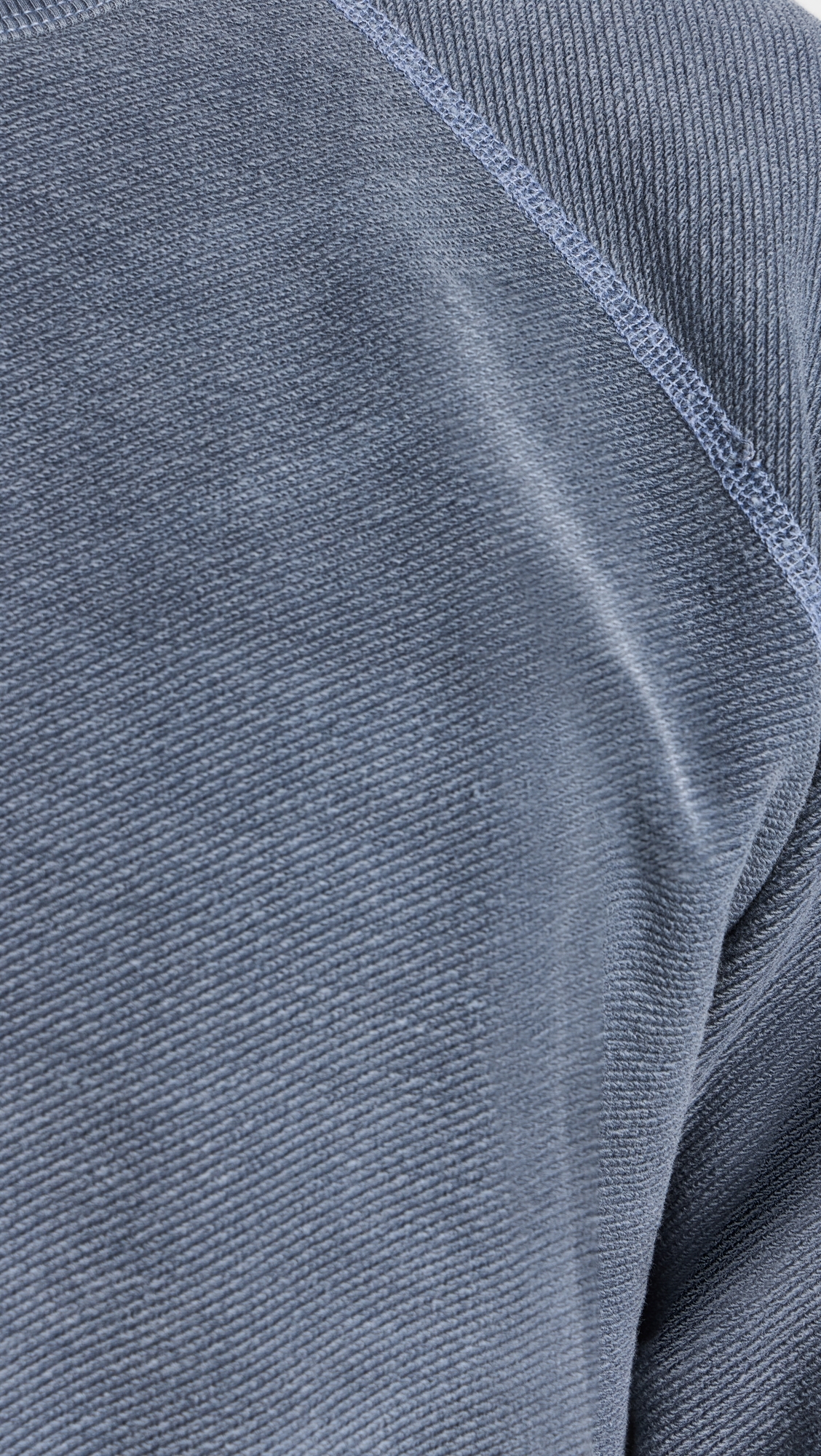 Twillback Terry Reversible Crew Sweatshirt Navy