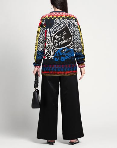Lisa Anne Auerbach Woman Sweater Black Size M Viscose, Polyester