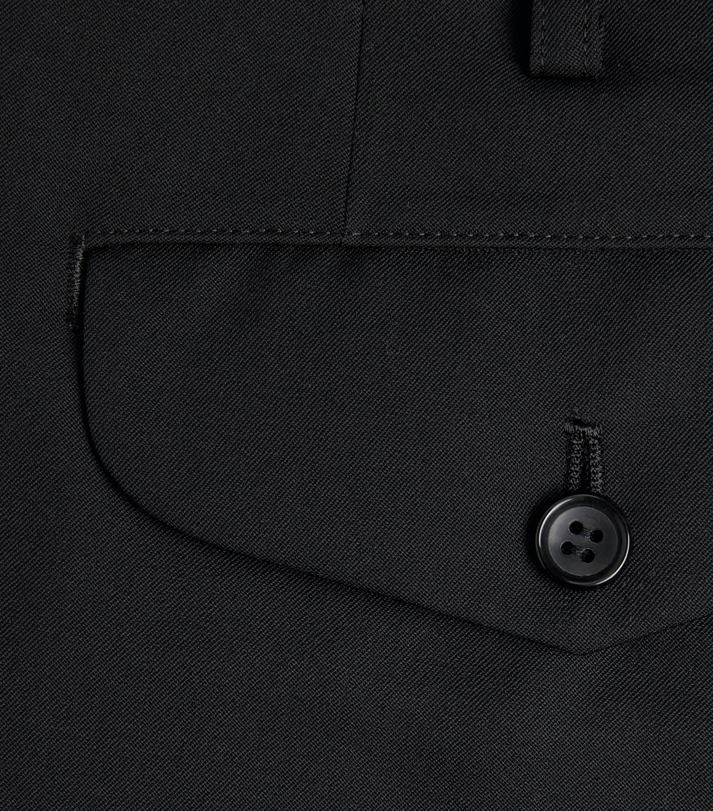 Wool Balloon Wide-Leg Trousers