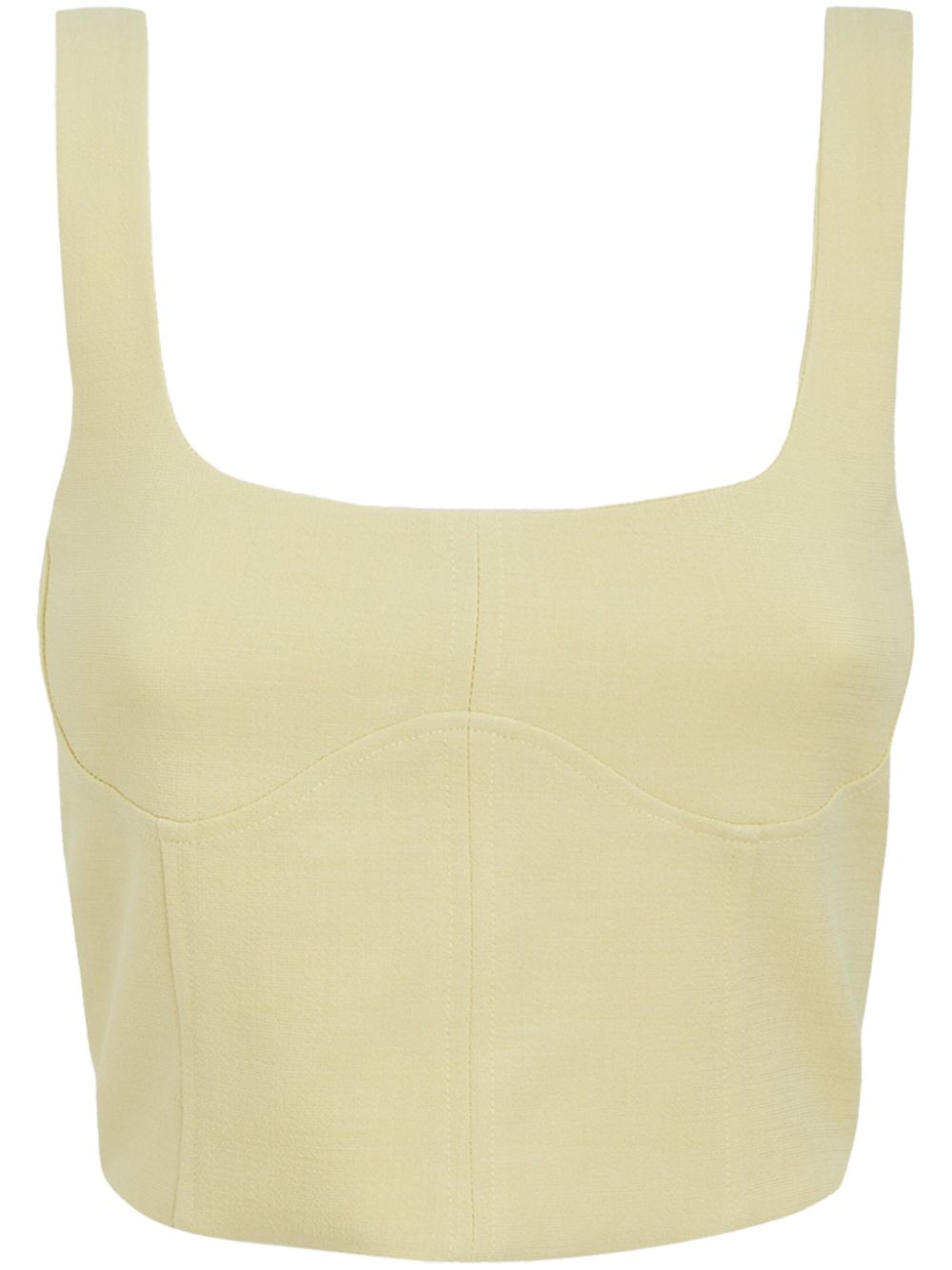 Bustier-style top - Neutrals