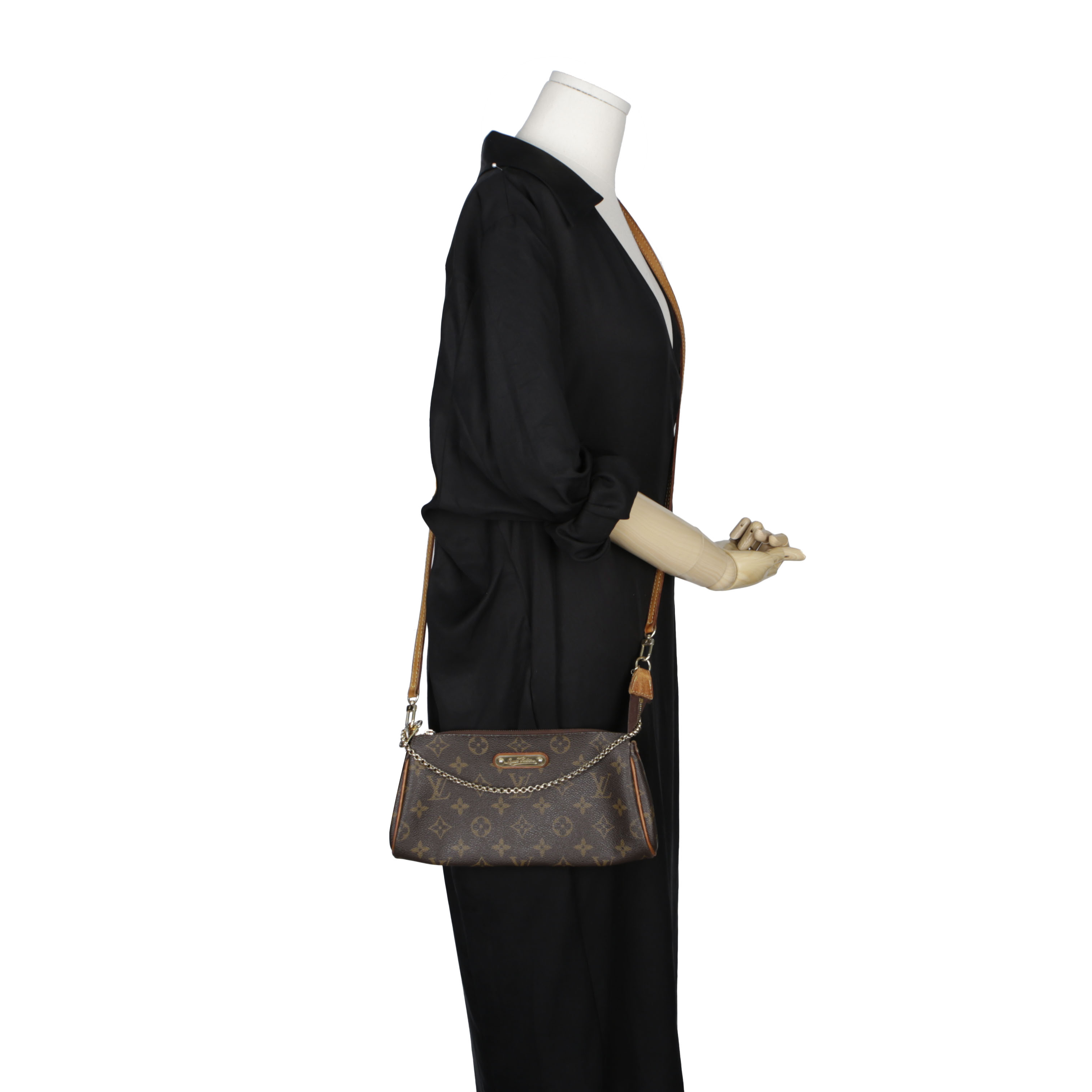 2010 pre-owned monogram chain shoulder bag - Brown