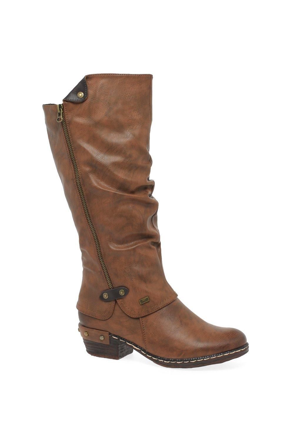 Rieker 'sierra' Long Boots In Tan