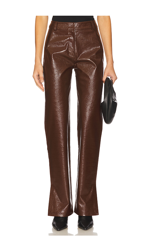 SELMACILEK レザーパンツ - Brown. XS. Also - S