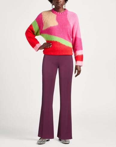 Pinko Woman Pants Plum Size 6 Viscose, Elastane