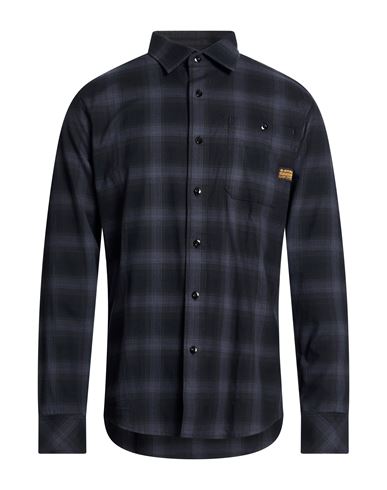 Man Shirt Black Size M Cotton