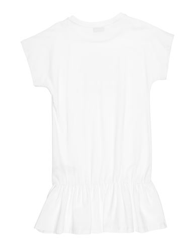 Kid Girl Kids' dress White Size 10 Cotton, Elastane
