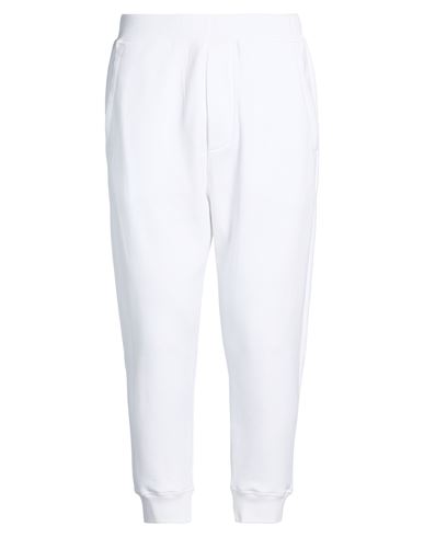 Man Pants White Size S Cotton