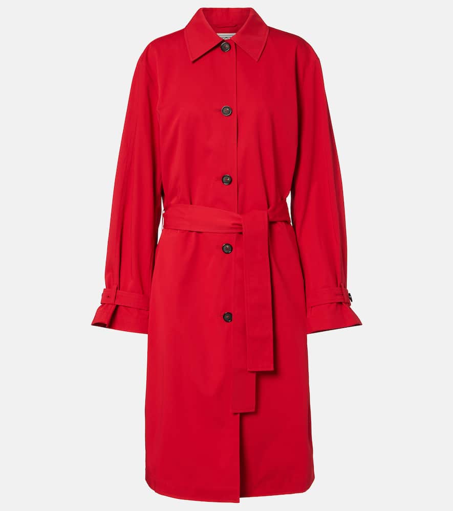 Cotton trench coat