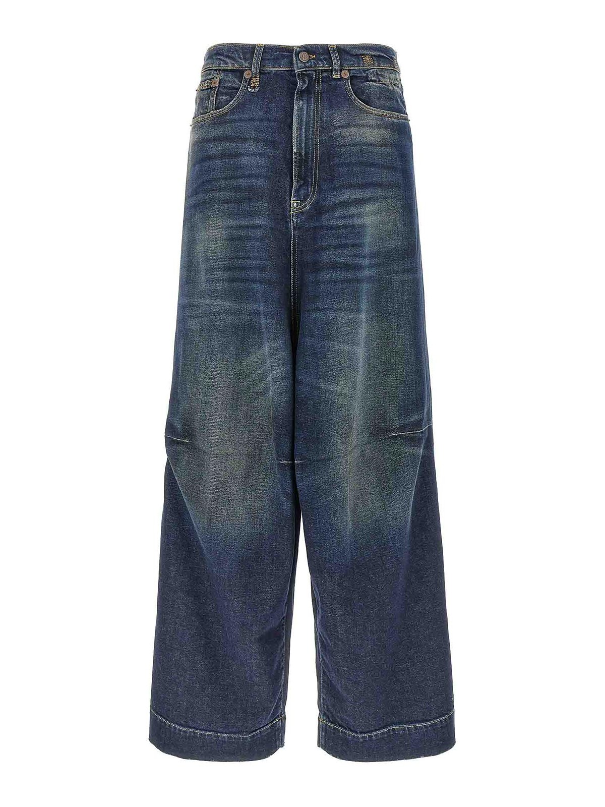 Jesse low-rise wide-leg jeans - Blue