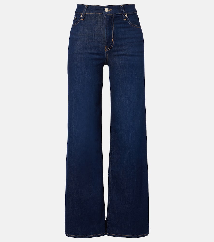 Le Slim high-rise wide-leg jeans