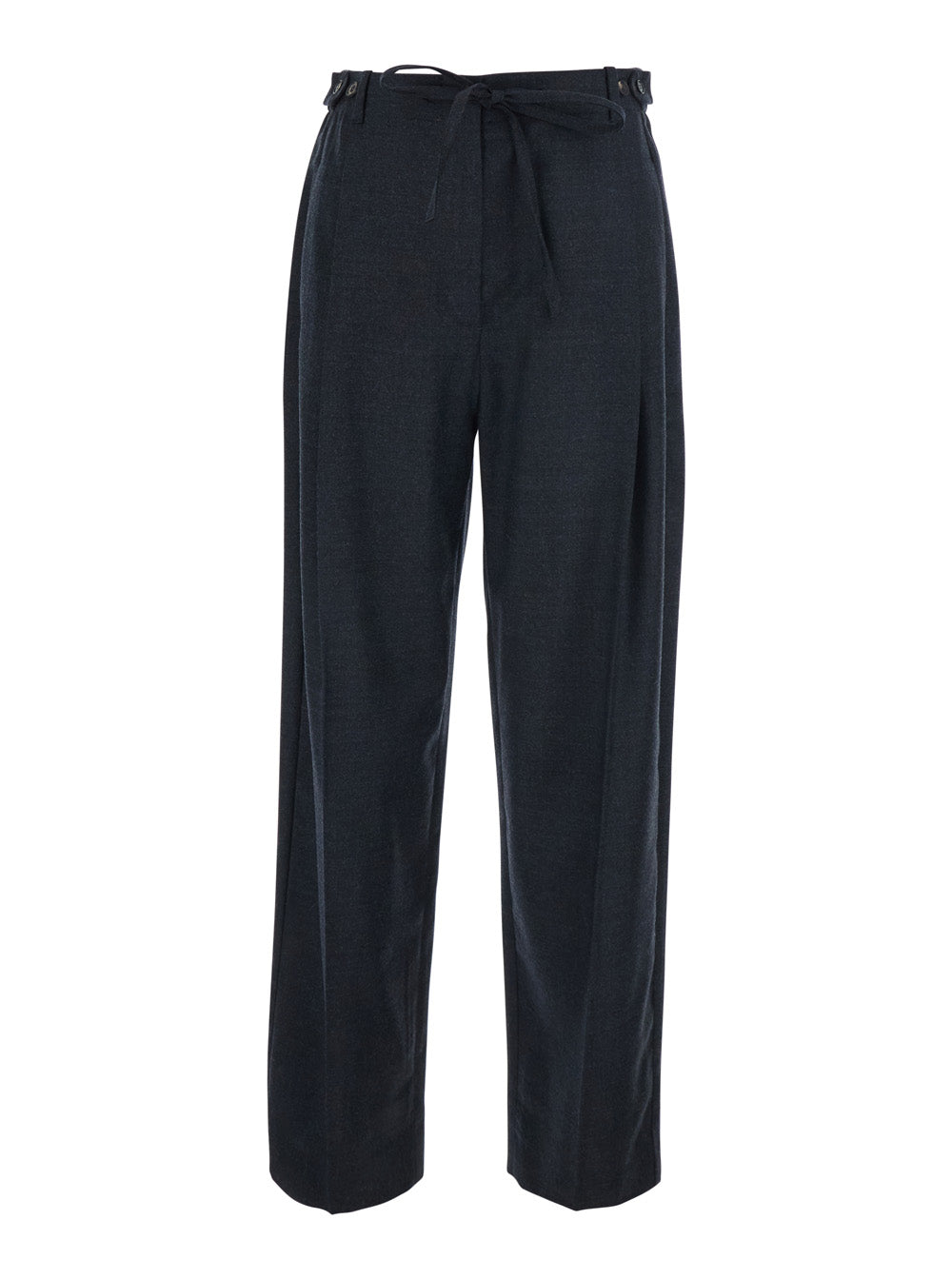 Technical Fabric Trousers — Gray