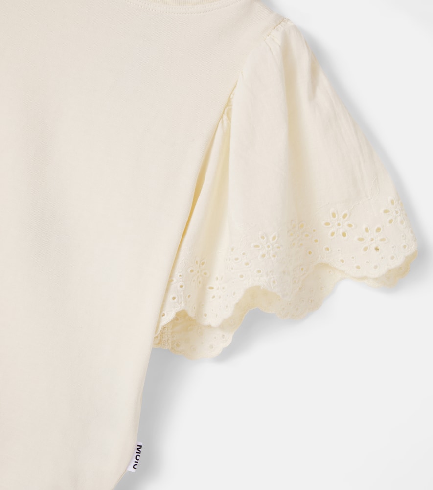 Ritza embroidered cotton top