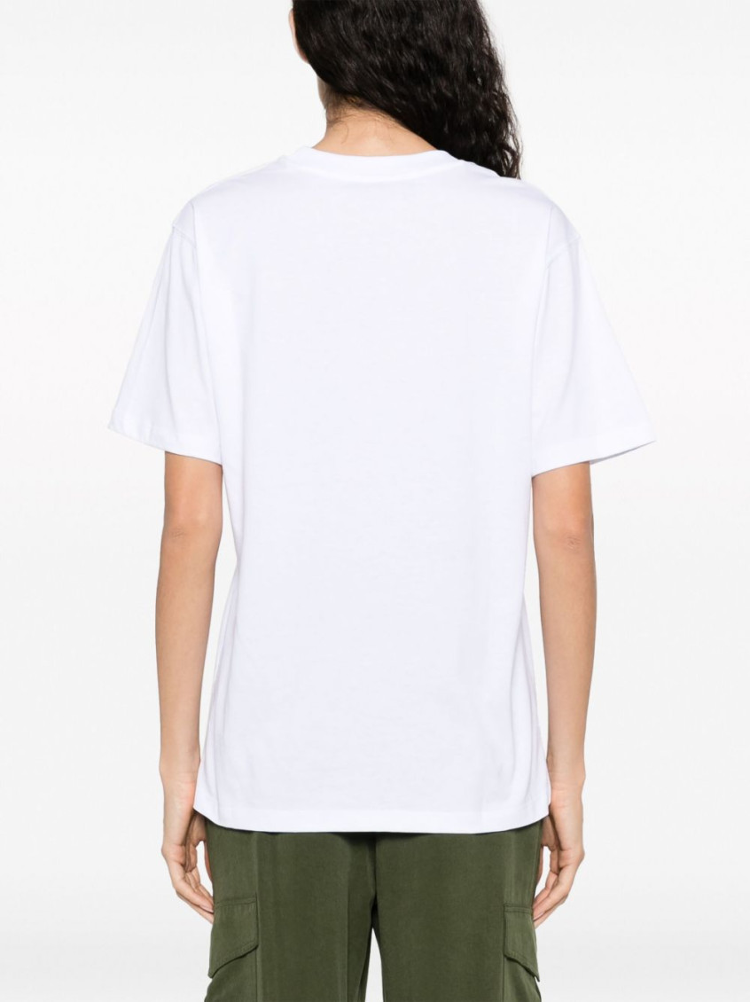 White Cotton T-shirt