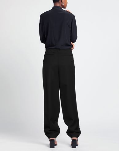 Partow Woman Pants Black Size 4 Virgin Wool